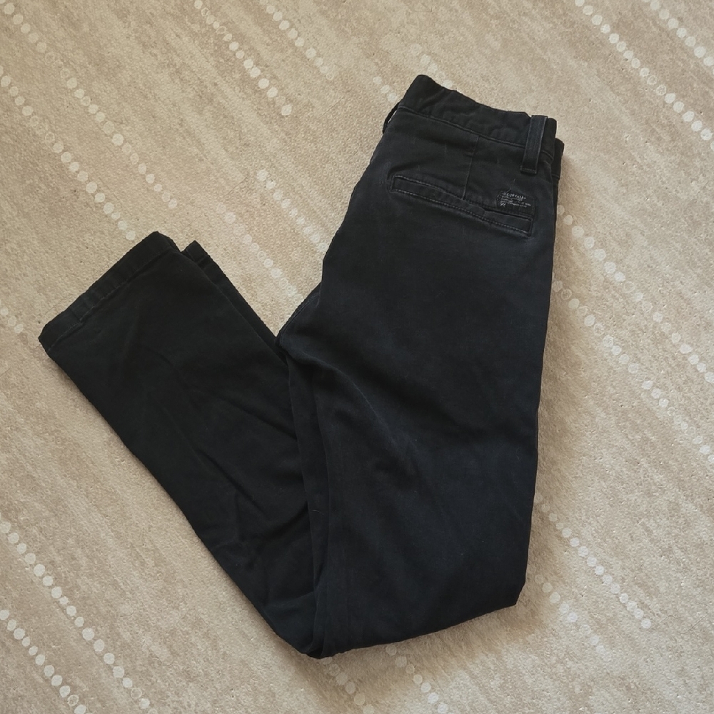 Industrial Brand Black Casual Pants